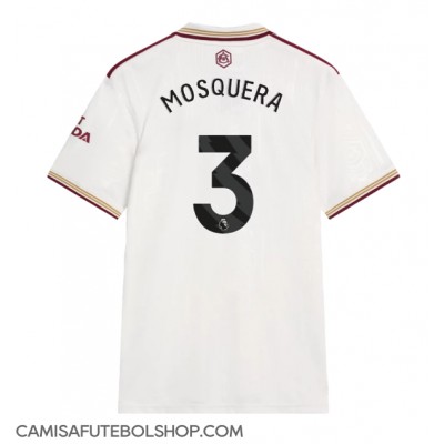 Camisa de time de futebol Arsenal Cristhian Mosquera #3 Replicas 3º Equipamento 2025-26 Manga Curta Camisa de time de futebol Arsenal Cristhian Mosquera #3 Replicas 3º Equipamento 2025-26 Manga Curta